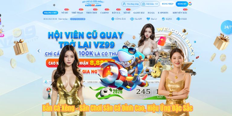Bắn Cá Xèng – Sân Chơi Săn Cá Đỉnh Cao, Hiệu Ứng Đặc Sắc Bắn Cá Xèng – Sân Chơi Săn Cá Đỉnh Cao, Hiệu Ứng Đặc Sắc