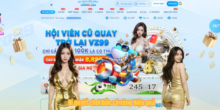 Bắn Cá Xèng – Sân Chơi Săn Cá Đỉnh Cao, Hiệu Ứng Đặc Sắc Bí quyết chơi bắn cá xèng hiệu quả
