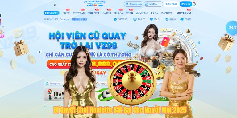 Bí Quyết Chơi Roulette Bất Bại Cho Người Mới 2025