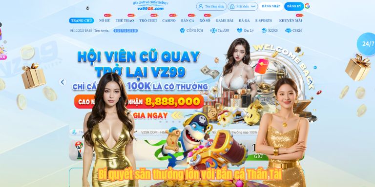 Bí quyết săn thưởng lớn với Bắn cá Thần Tài