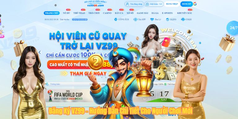 ĐĂNG KÝ VZ99 Đăng Ký VZ99 – Hướng Dẫn Chi Tiết Cho Người Chơi Mới