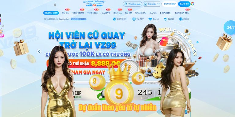 Dự đoán theo yếu tố tự nhiên