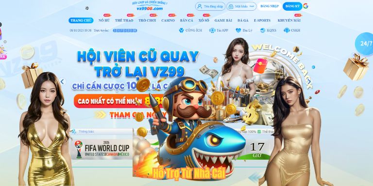 Hỗ Trợ Từ Nhà Cái