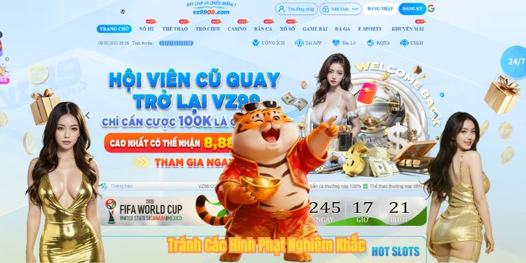 ĐIỀU KHOẢN SỬ DỤNG Tránh Các Hình Phạt Nghiêm Khắc